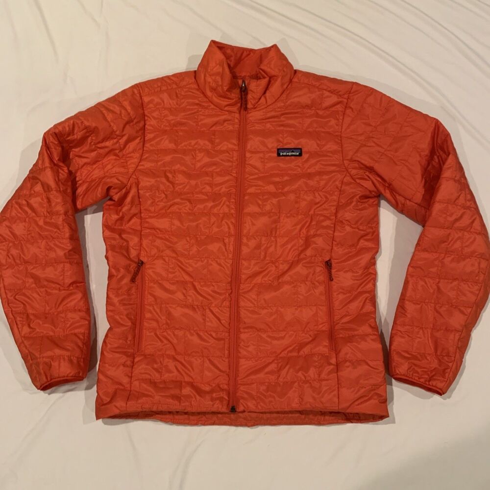 NWT $229 (Sample) Patagonia Nano Puff Jacket Men's Sz M Sizzle Red FA25 84213